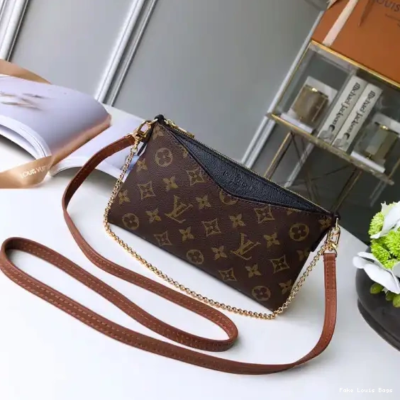 Rep ladies PALLAS Vuitton Louis CLUTCH 0610